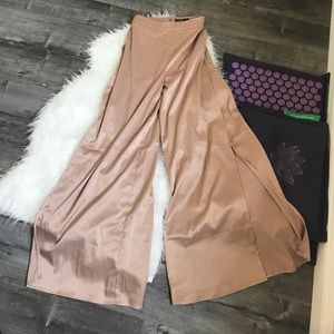 Rehab silky trousers with slits